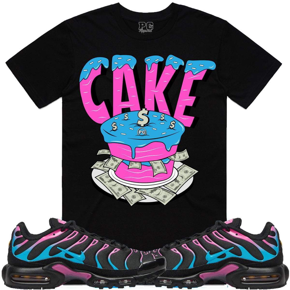 Nike Air Max 97 Plus South Beach Miami Sneaker Tees Shirts - CAKE PG