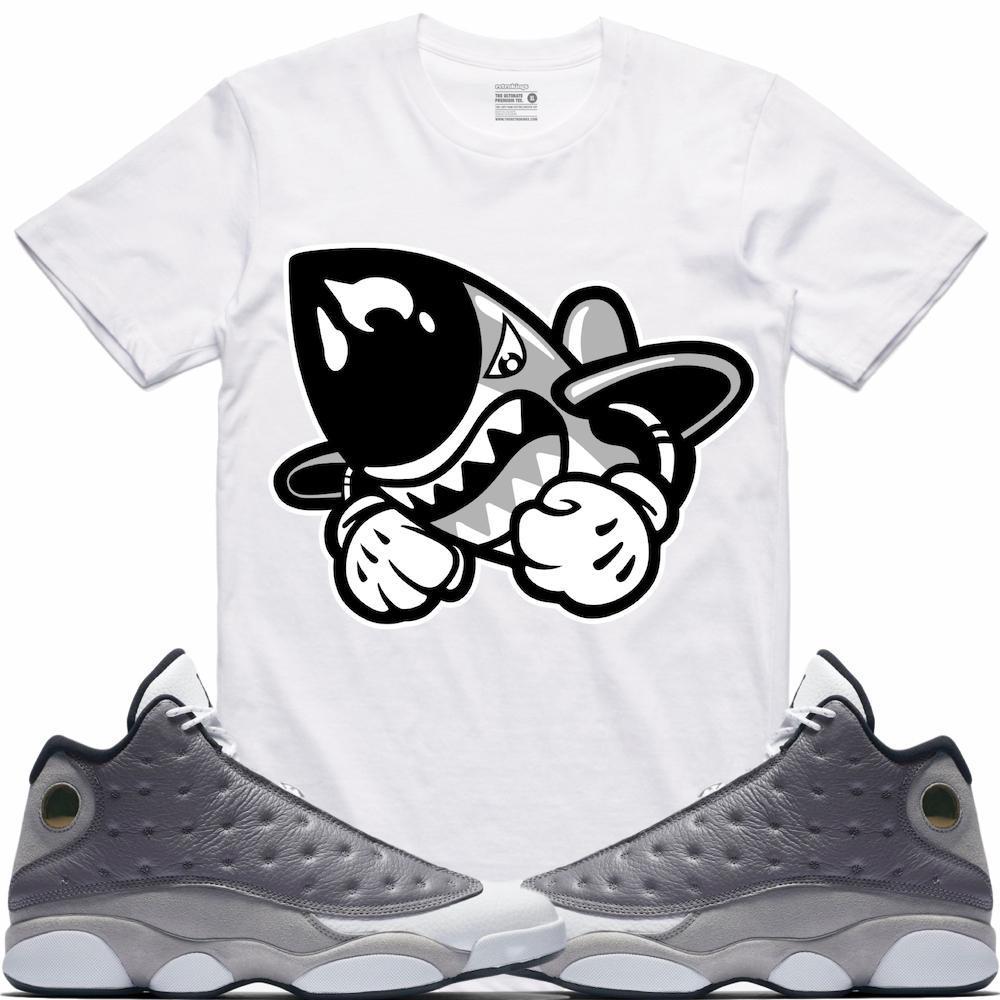 Jordan Retro 13 Atmosphere Grey Sneaker Tees Shirt - SHADOW BRUISER