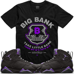 Jordan Retro 7 Bucks Ray Allen Sneaker Tees Shirt - BIG BANK