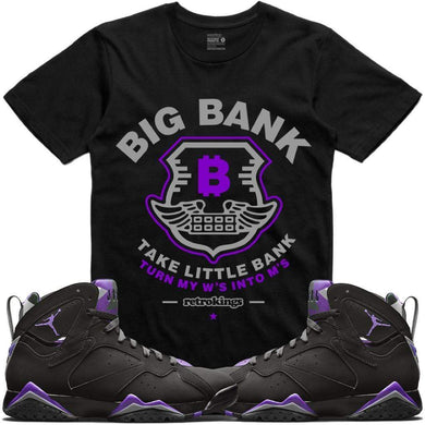Jordan Retro 7 Bucks Ray Allen Sneaker Tees Shirt - BIG BANK