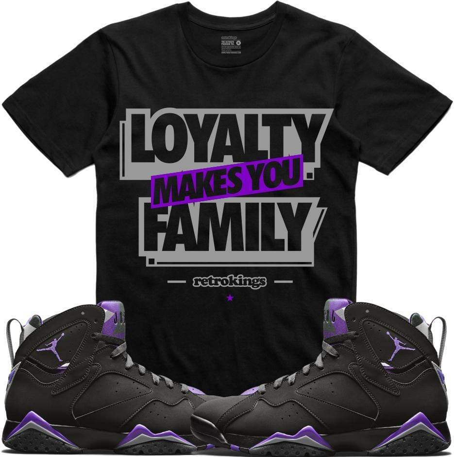 Jordan Retro 7 Bucks Ray Allen Sneaker Tees Shirt - LOYALTY