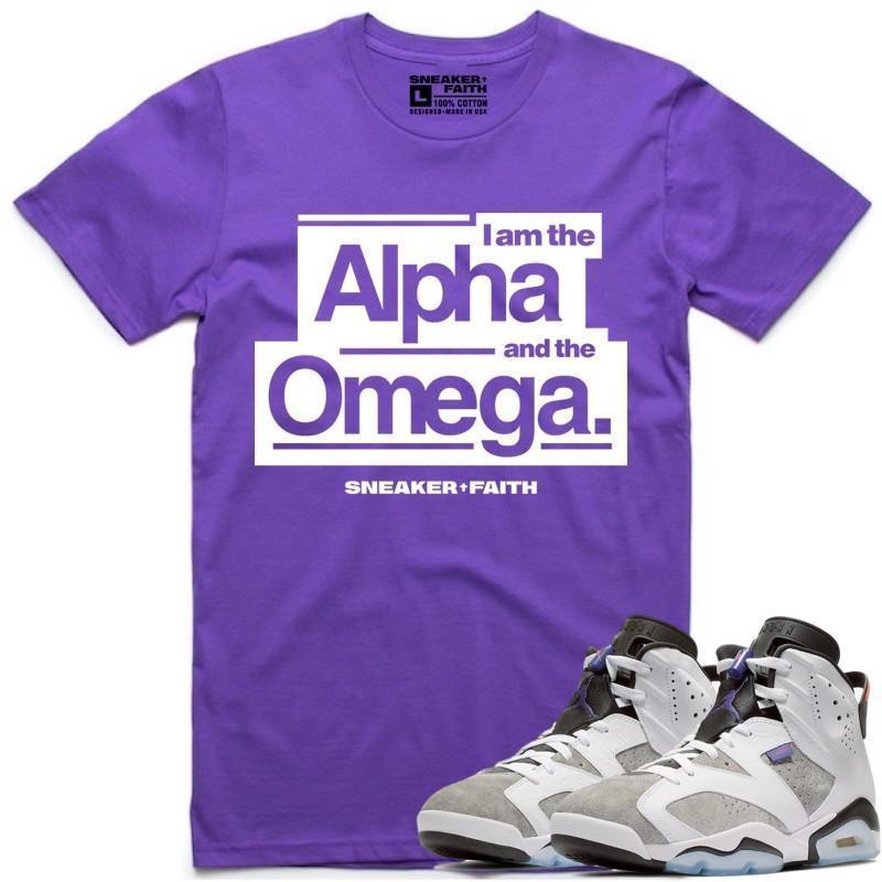 Jordan Retro 6 Flint Sneaker Tees Shirt to Match - ALPHA OMEGA