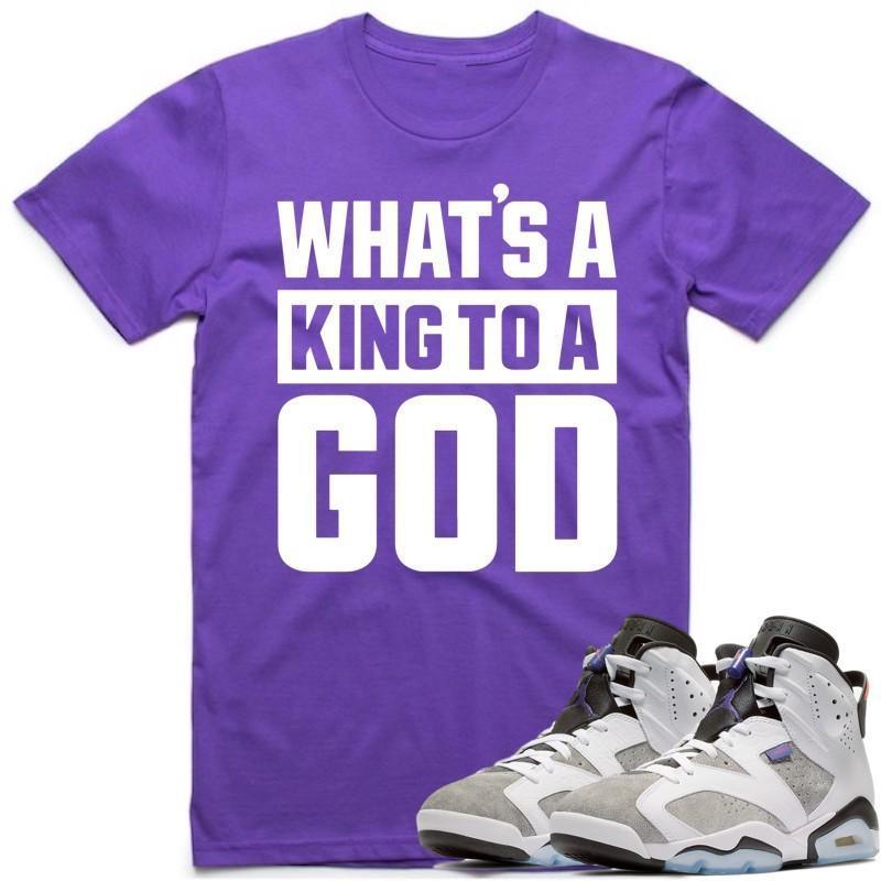 Jordan Retro 6 Flint Sneaker Tees Shirt to Match - KING GOD