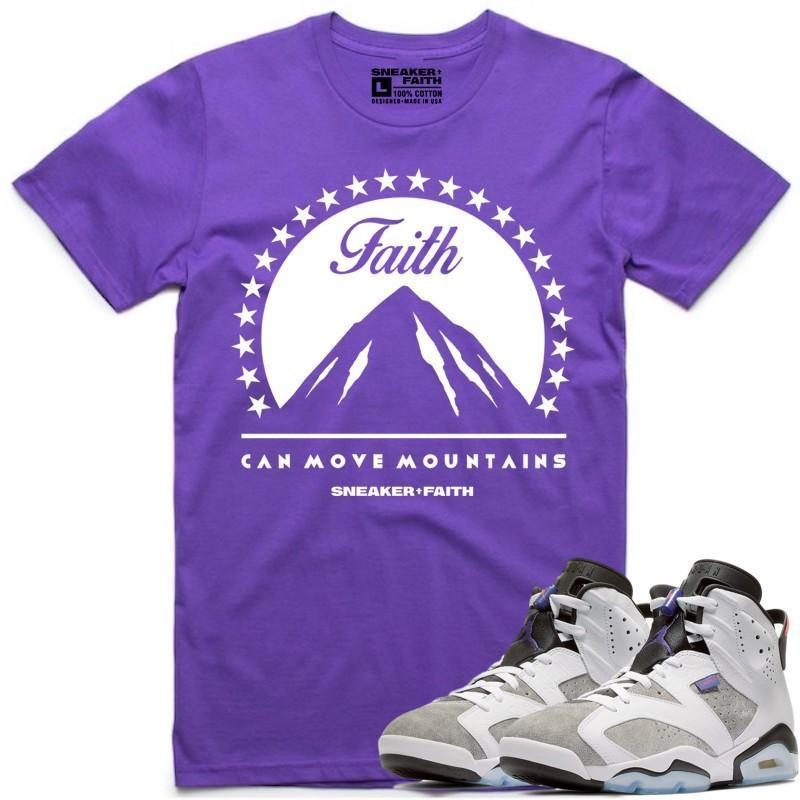 Jordan Retro 6 Flint Sneaker Tees Shirt to Match - MOVE MOUNTAINS