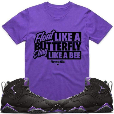 Jordan Retro 7 Bucks Ray Allen Sneaker Tees Shirt to Match - BUTTERFLY