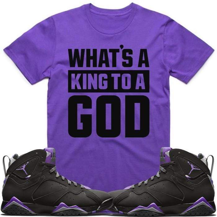 Jordan Retro 7 Bucks Ray Allen Sneaker Tees Shirt to Match - KING GOD