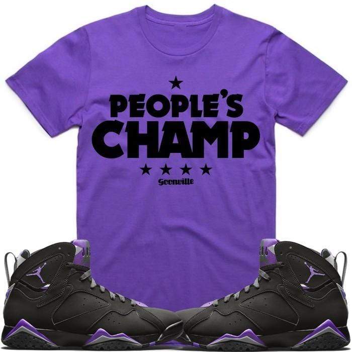 Jordan Retro 7 Bucks Ray Allen Sneaker Tees Shirt to Match - PEOPLES CHAMP